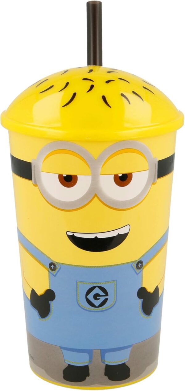 Verre + paille Minion Despicable ME
