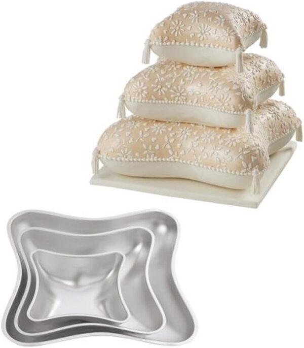 Ensemble de moules coussin set/3 wilton