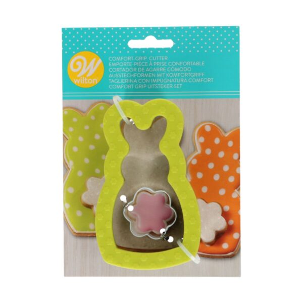 Emporte piéces lapin et fleur
