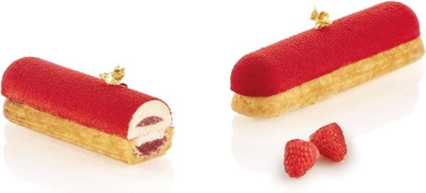 silikomart Kit éclair moule en silicone + moule Airplus micro-perforé