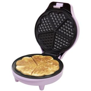 Gaufrier cœur Bestron Sweet Dreams – 5 gaufres en forme de cœur