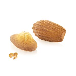 Moule silicone MADELEINE XL95 Silikomart – 4 grandes madeleines 95 ml