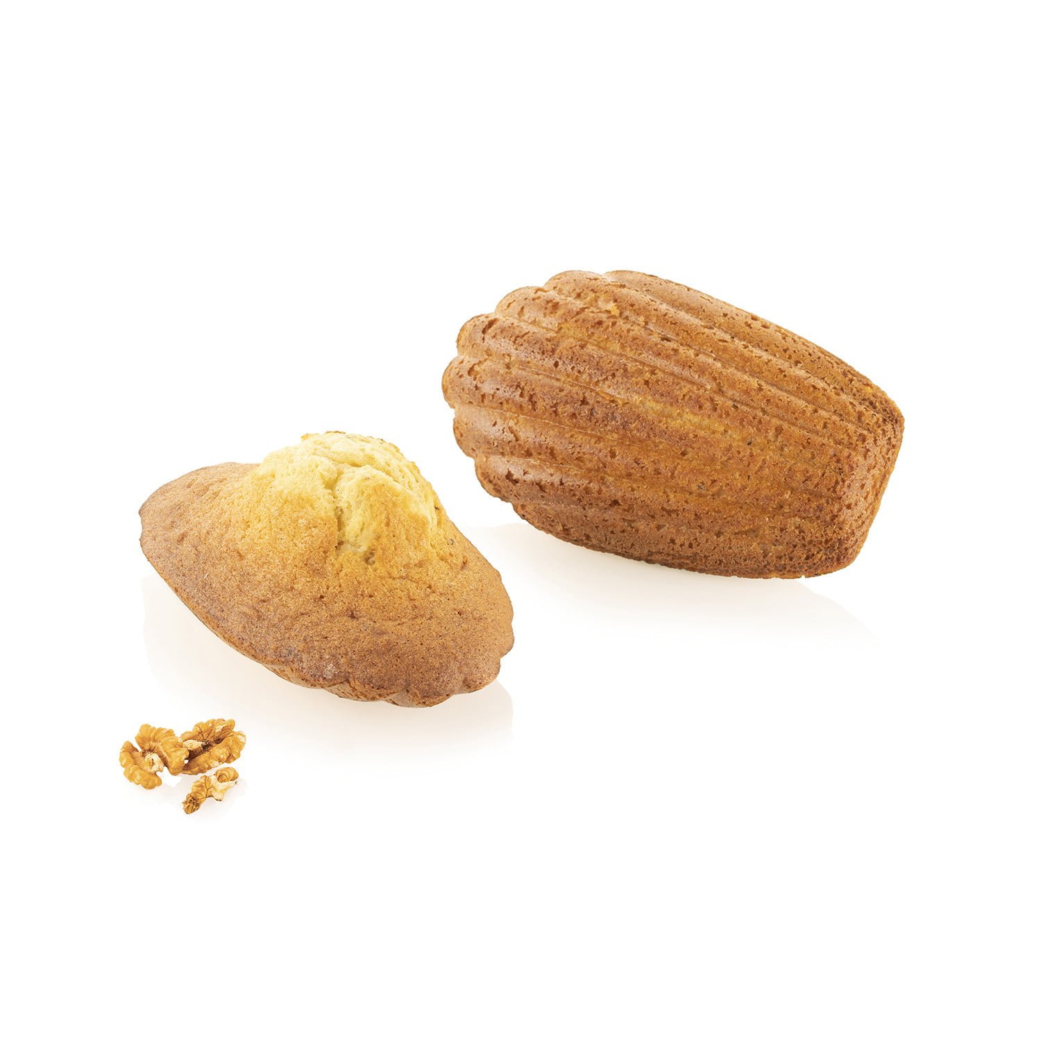 Moule silicone MADELEINE XL95 Silikomart – 4 grandes madeleines 95 ml