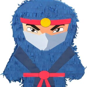 Piñata Ninja à Suspendre – Décoration Anniversaire Enfant & Fête à Thème – Boland