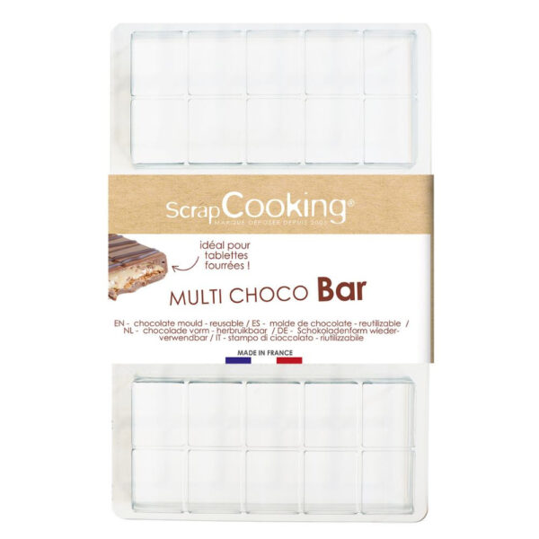 Moule 3 tablettes de chocolat semi-rigide – Image 2