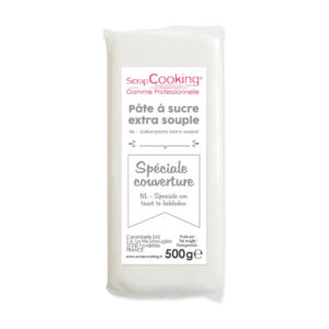 Pâte à sucre de couverture blanche 500 g