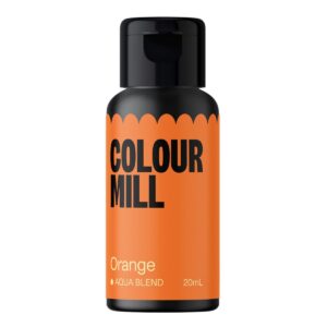 Colour Mill Aqua Blend Orange 20 ml – Colorant hydrosoluble pâtisserie