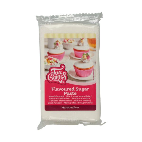 FunCakes Pâte à Sucre Aromatisée Marshmallow – 250 g – Sans Gluten