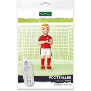 Katy Sue Moule en Silicone Footballeur – Décoration gâteau & pâte à sucre