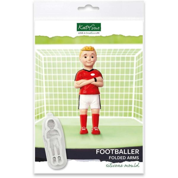 Katy Sue Moule en Silicone Footballeur – Décoration gâteau & pâte à sucre