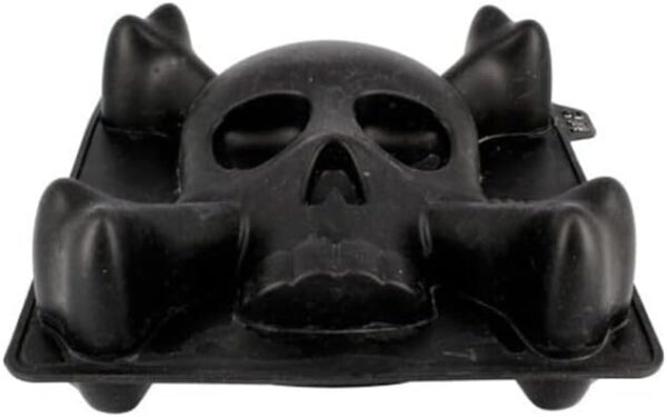 Moule silicone tête de mort 3D – Image 4