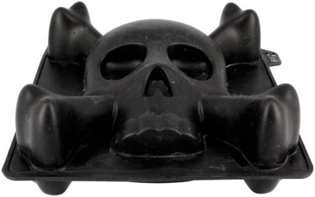 Moule silicone tête de mort 3D – Image 4