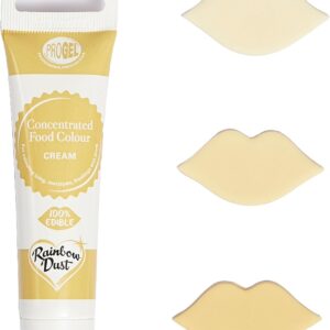 Rainbow Dust ProGel Professional Food Colouring, Cream 25g