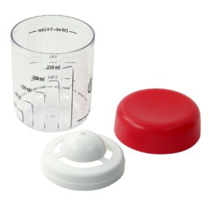 Tasse à mesurer Dr. Oetker 250 ml avec séparateur d’œufs – Doseur multi-usages