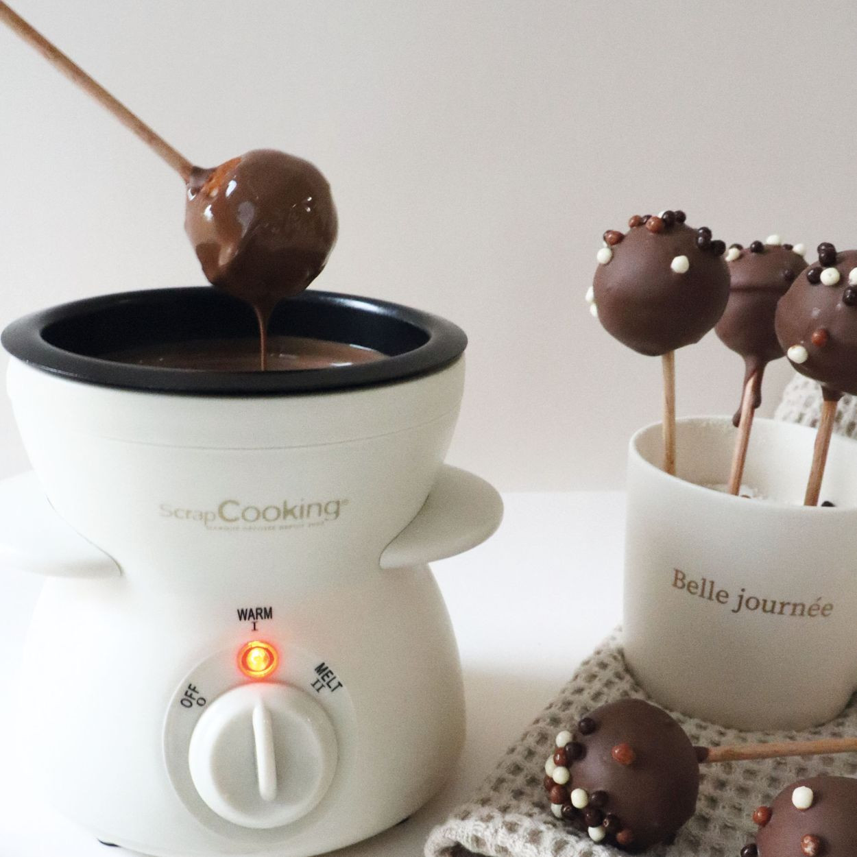 Appareil à Fondue Chocolat – Chocolate Factory – Machine électrique avec accessoires – Image 4