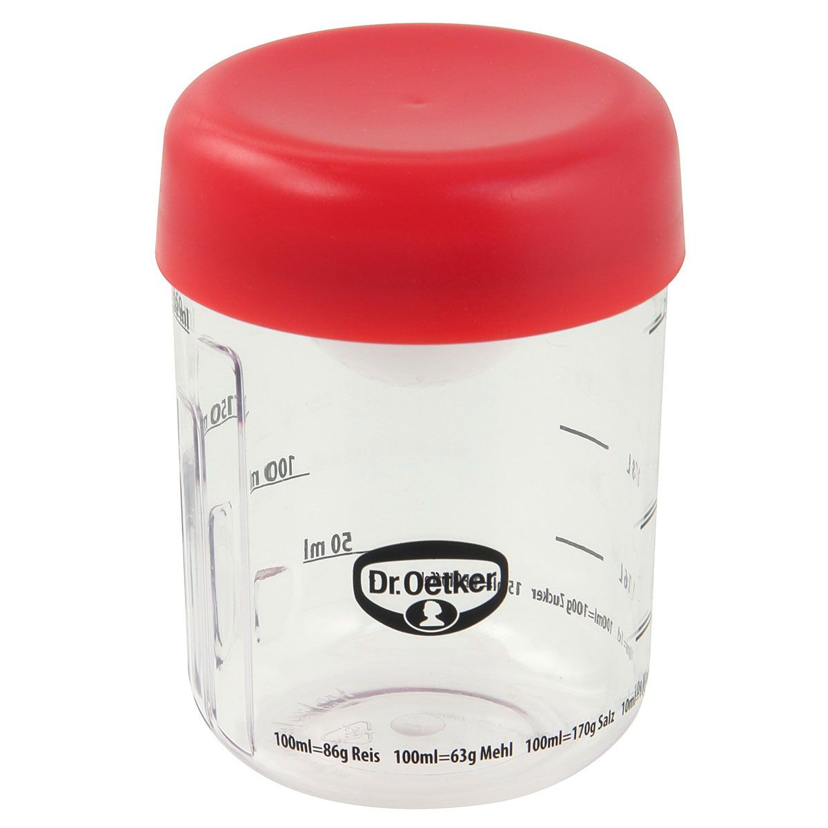 Tasse à mesurer Dr. Oetker 250 ml avec séparateur d’œufs – Doseur multi-usages – Image 3