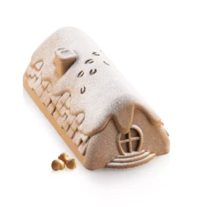 Moule Buche Silikomart Winter cottage 1100