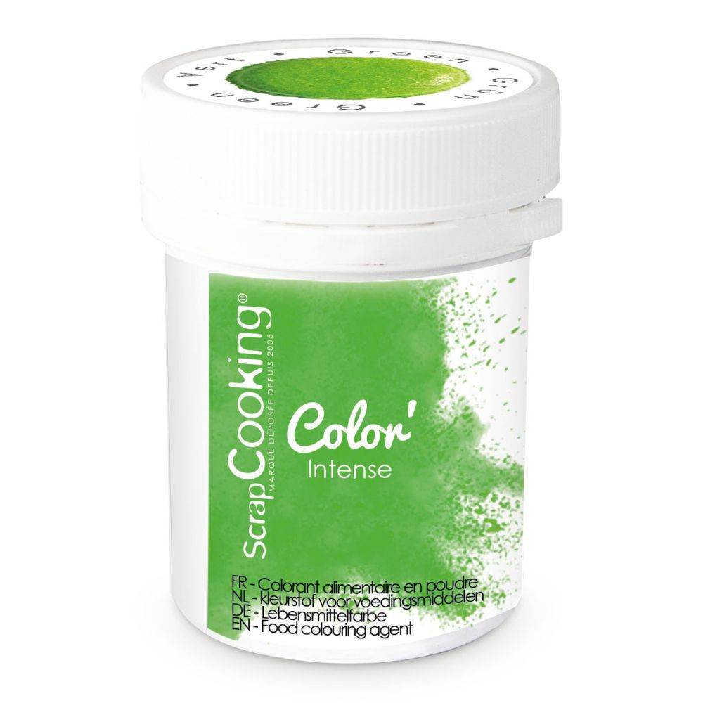 Colorant alimentaire en poudre - vert