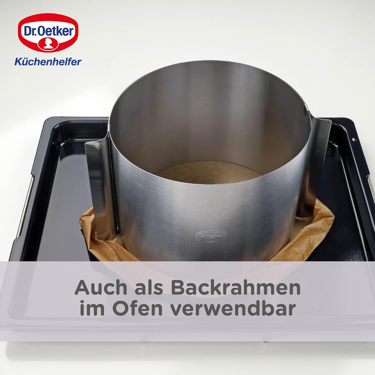 Cercle réglable extra haut de 16 à 30 cm Dr.Oetker – Image 2