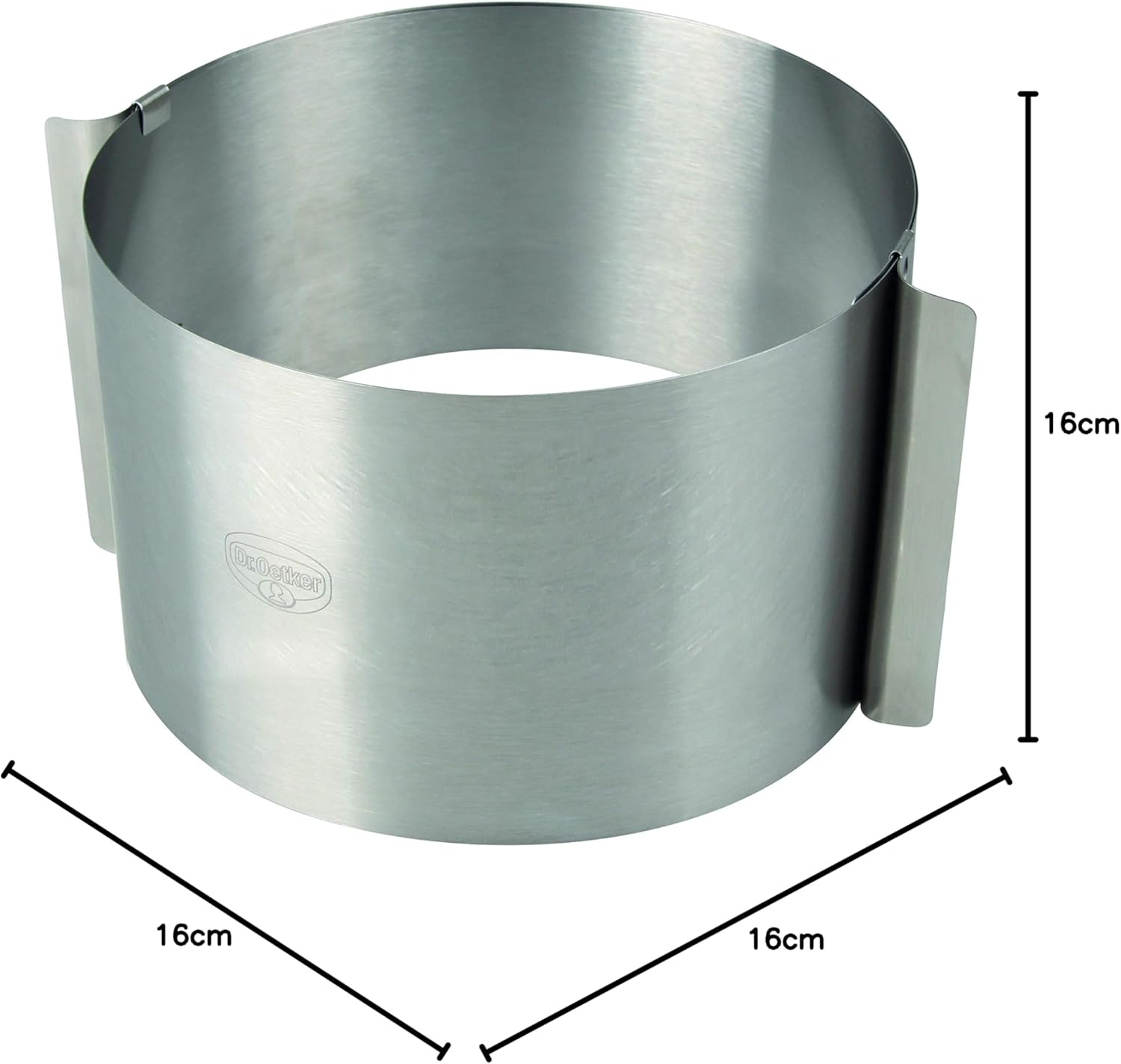 Cercle réglable extra haut de 16 à 30 cm Dr.Oetker – Image 6