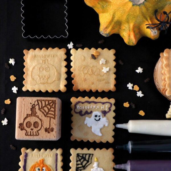 Tampon à biscuits Halloween et emporte pièce – Image 8