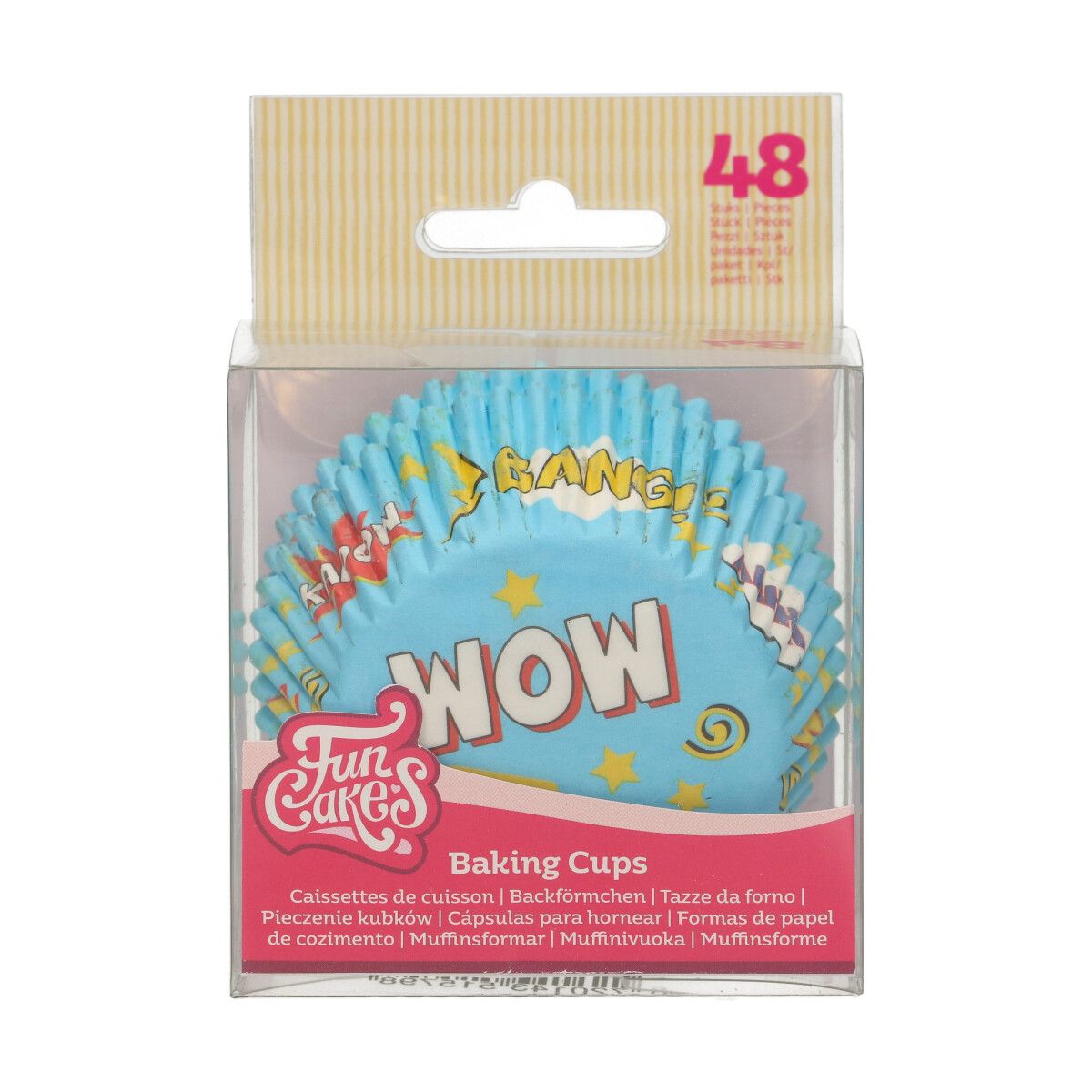 FunCakes Caissettes à Cupcakes Super Héros pcs/48 – Image 4