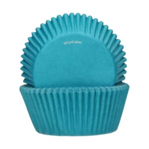 FunCakes Caissettes à Cupcakes Turquoise pcs/48