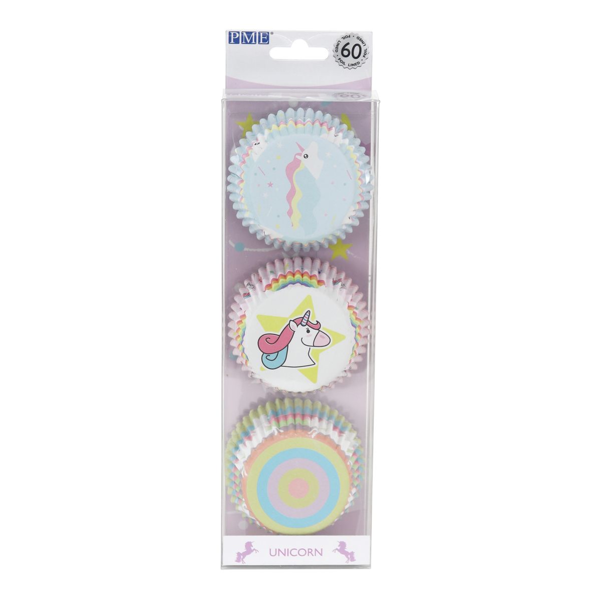 PME Caissettes à cupcakes - Licorne - pcs/60