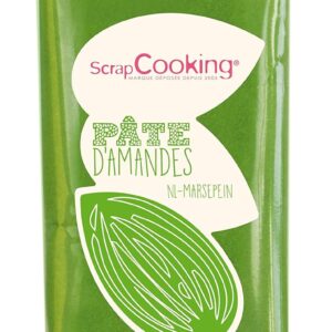 SCRAP COOKING Pâte d'Amande Vert, 200 g