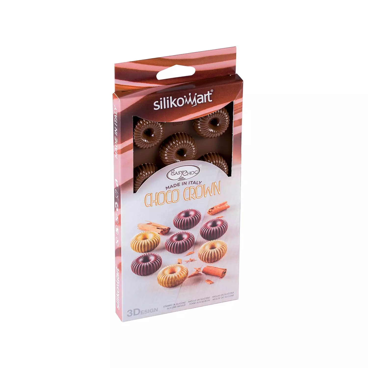 Moule Chocolat silikomart Scg49 choco crown – Image 2