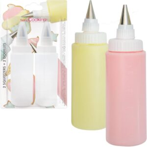 2 Flacons Squeezers + Douilles 185 ml