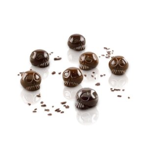 Silikomart  moule tête de mort halloween