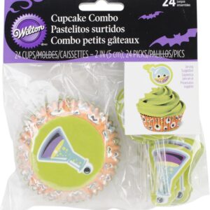 Caissettes avec toppers halloween Wilton