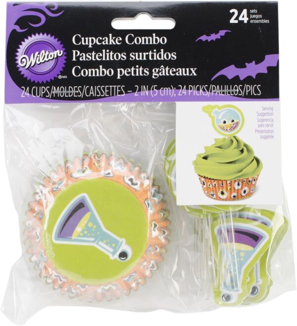 Caissettes avec toppers halloween Wilton