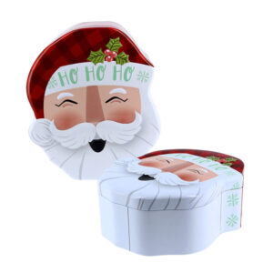 Boîte à biscuits de Noël Père Noël