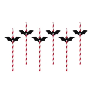 Pailles Chauve-souris Party Deco