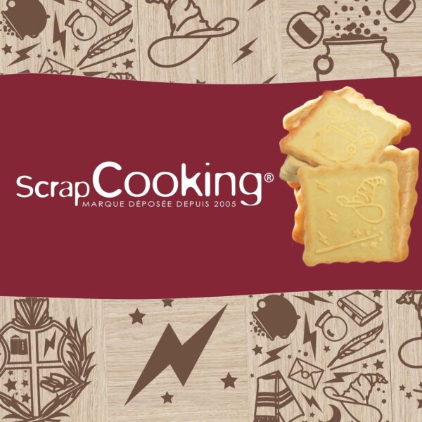 Tampon biscuit bois "Sorcier" + découpoir Visiter la boutique ScrapCooking – Image 2