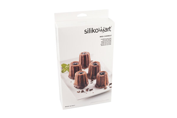 Silikomart SF059 MIDI CANNELÉ - Moule  en silicone ø45 H 45 MM – Image 3