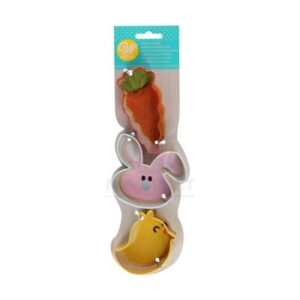3 emporte pièces Wilton carotte lapin et poussin