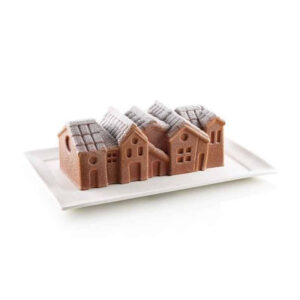 Kit bûche Winter Village 218 x 88 x 80 mm