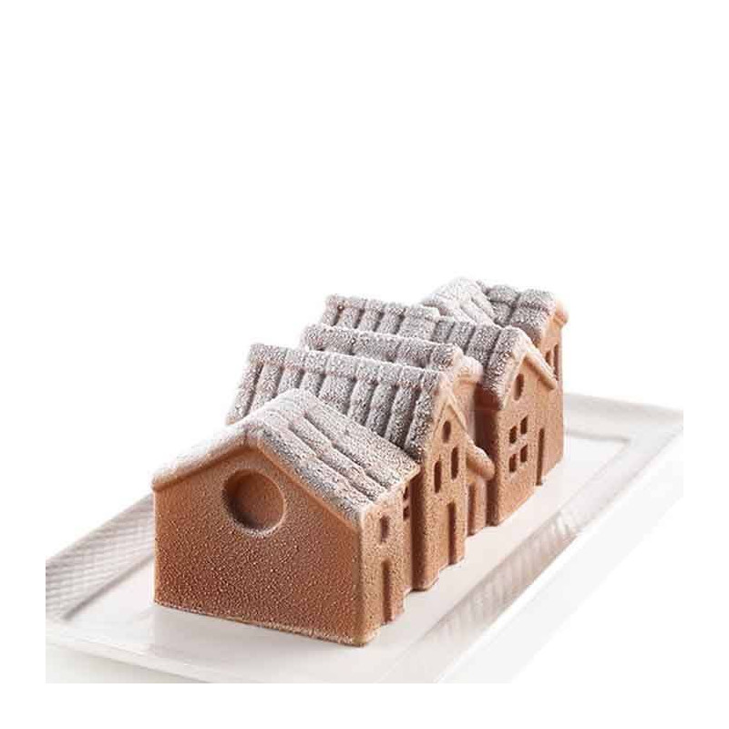Kit bûche Winter Village 218 x 88 x 80 mm – Image 2