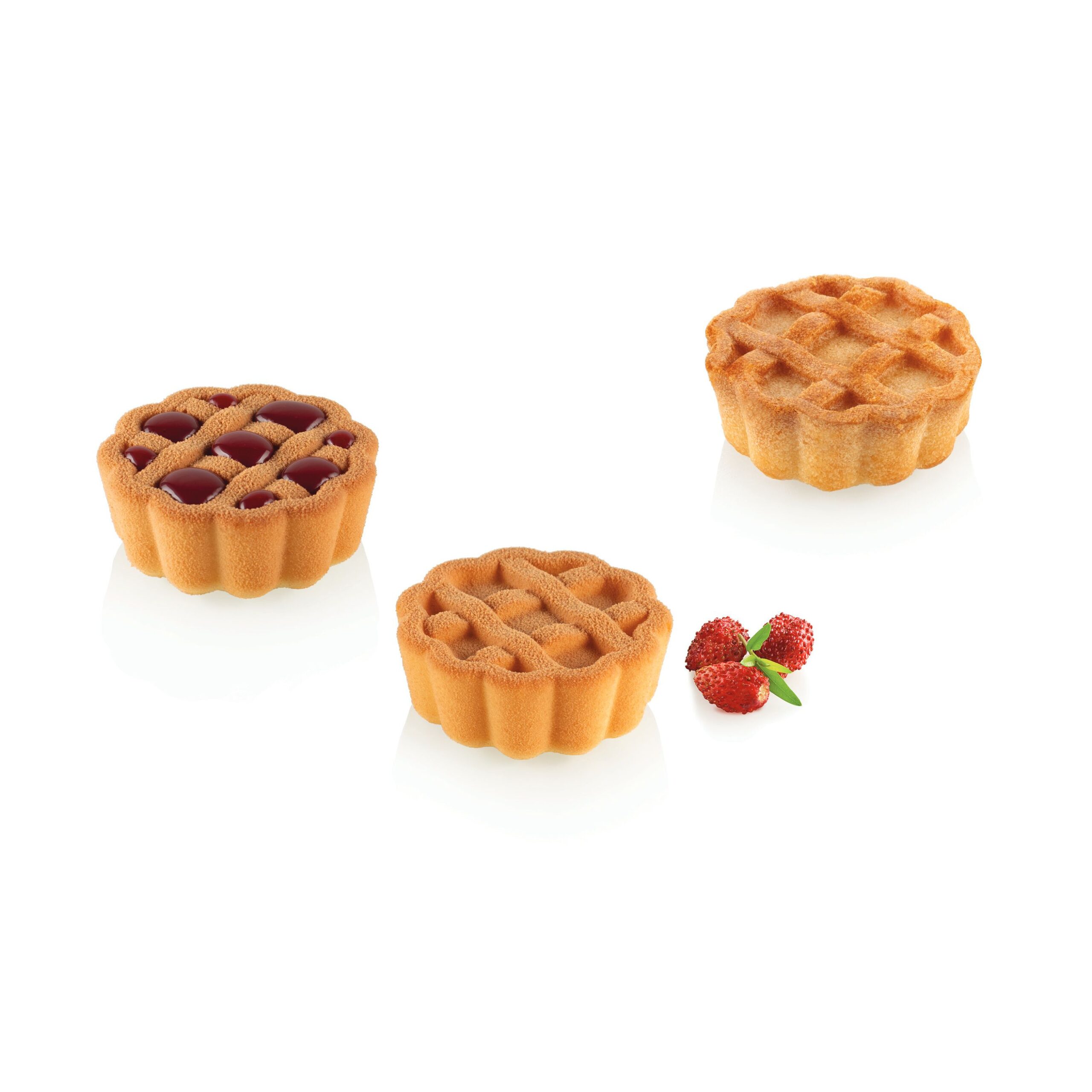 Silikomart – Moule Silicone Crostata XS 20 (15 x 20 ml)