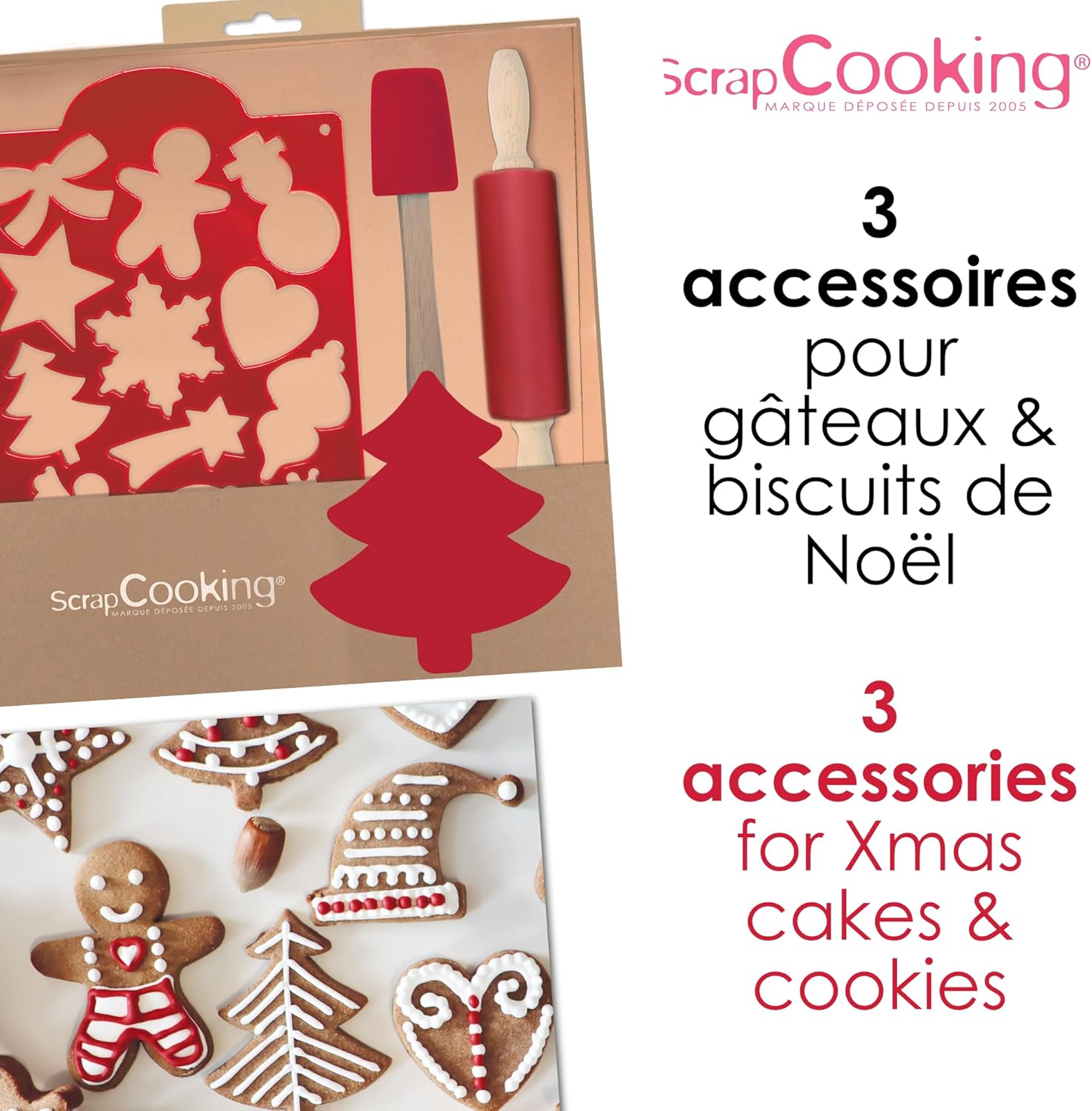Coffret Ustensiles Biscuits de Noël – Image 7