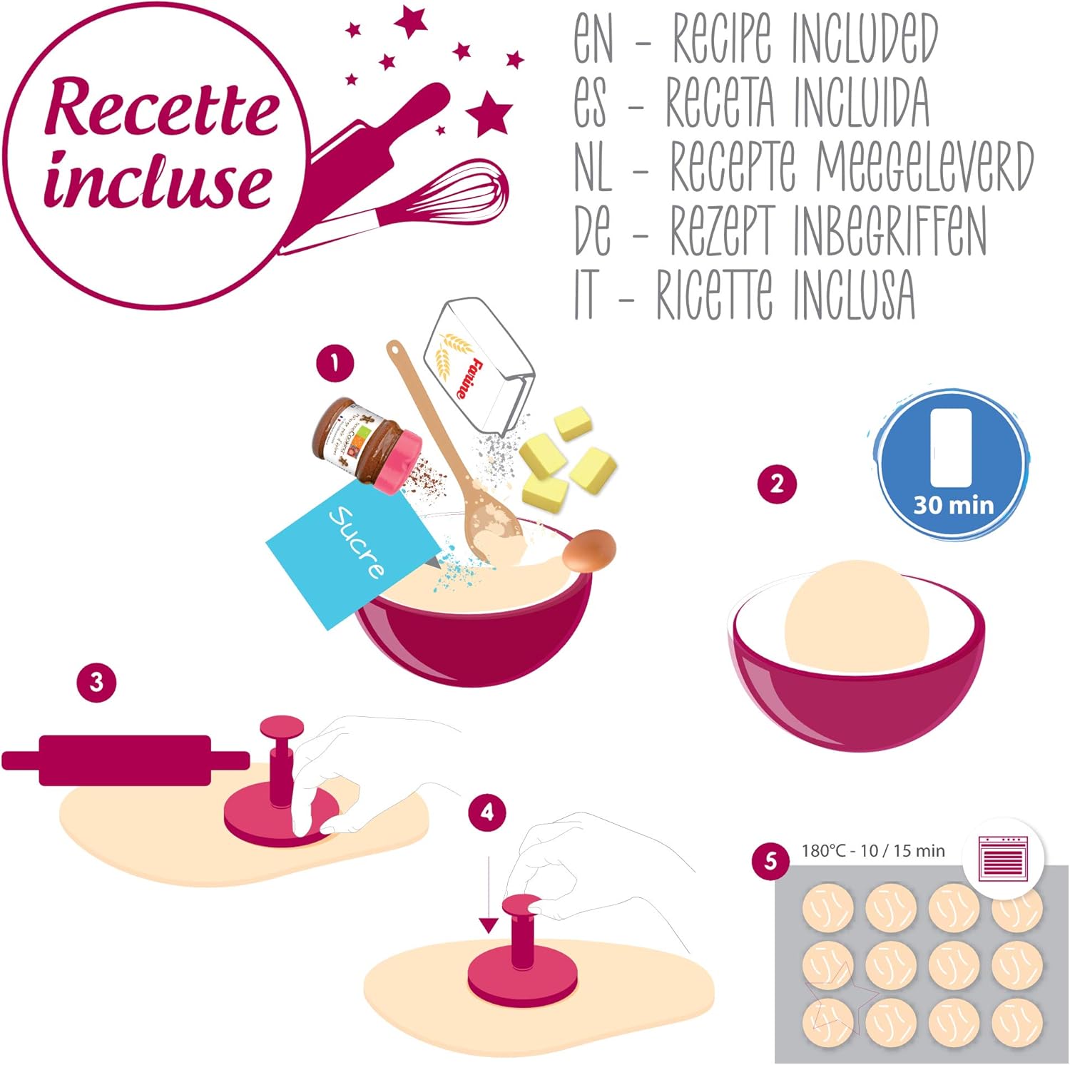 ScrapCooking - Kit Je Fais mes Biscuits de Noël – Image 5