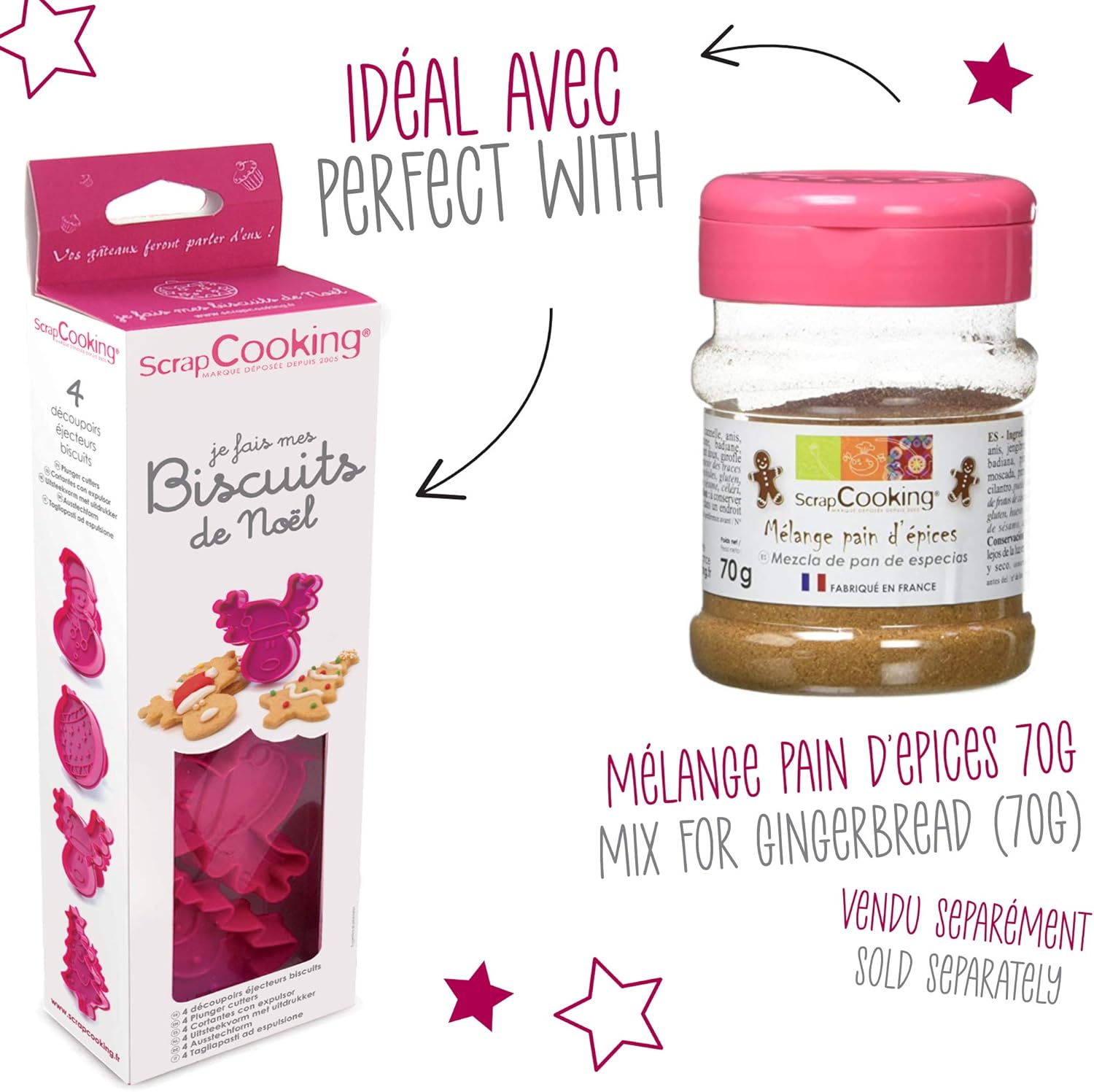 ScrapCooking - Kit Je Fais mes Biscuits de Noël – Image 4