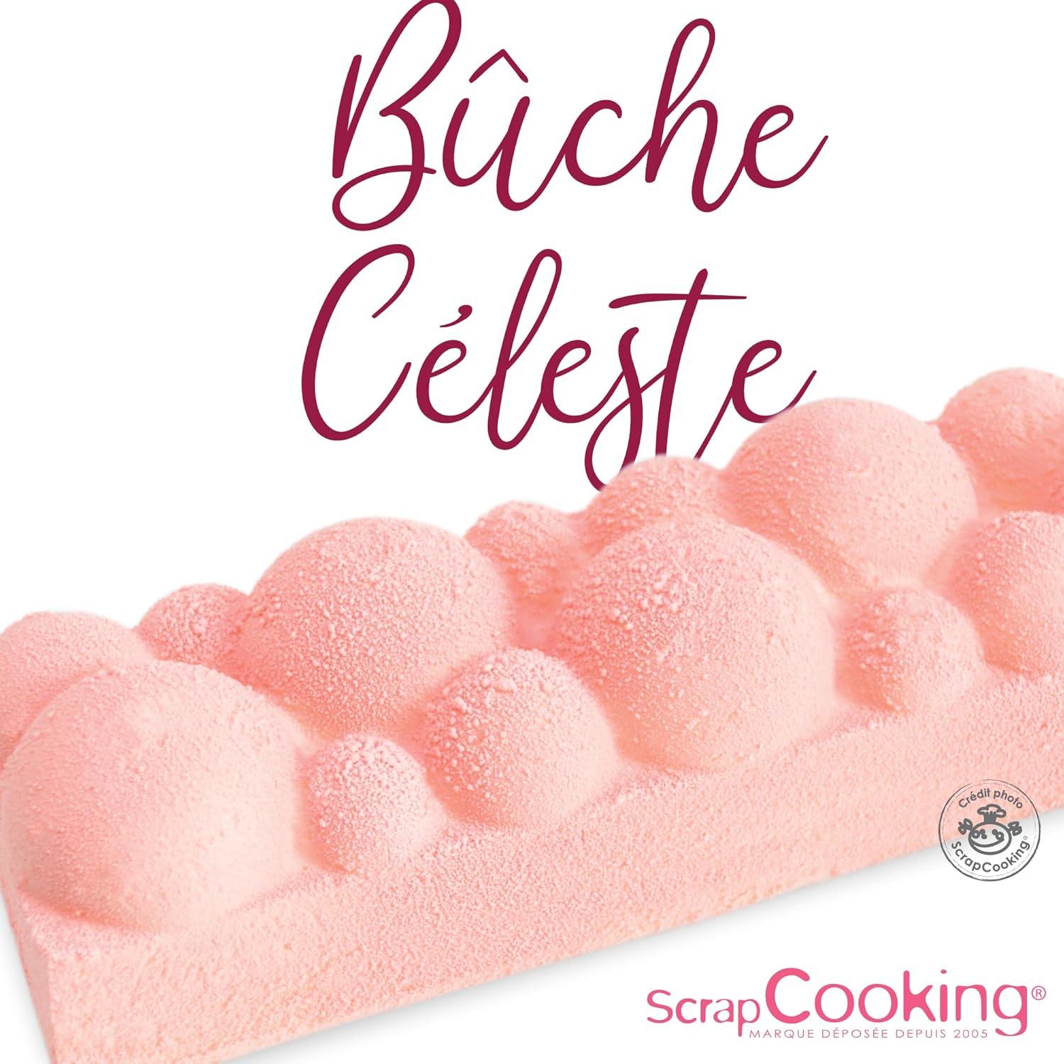 ScrapCooking – Moule à Bûche de Noël Céleste – Kit Complet – Image 3
