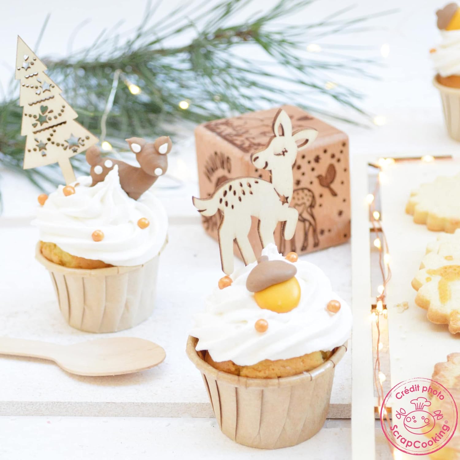 Scrapcooking - Kit de 4 Accessoires Déco Bois – Image 8