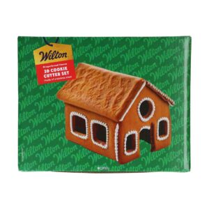 Wilton – Emporte-pièce 3D Maison en Pain d’Épices (Set de 10)