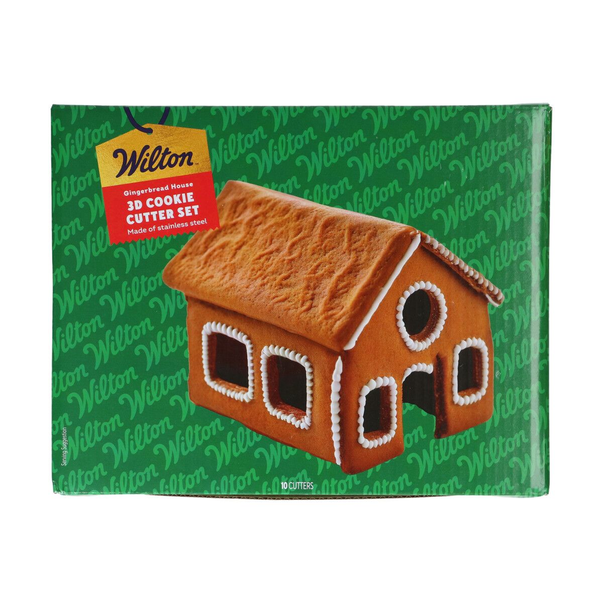Wilton – Emporte-pièce 3D Maison en Pain d’Épices (Set de 10)